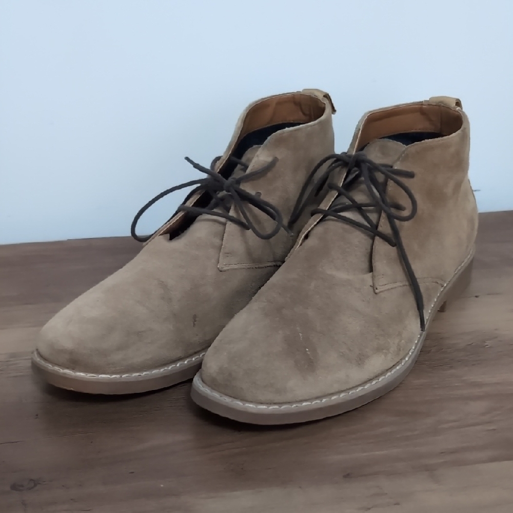 Aldo Faux Suede Tan Chukka Boots